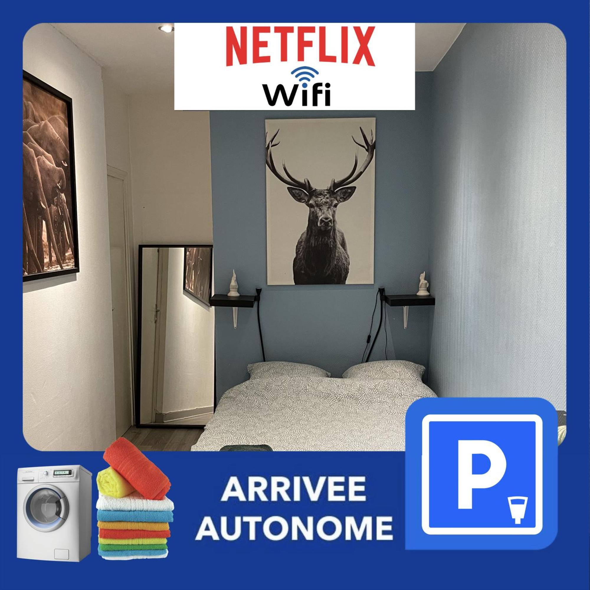 010 Chic & Cosy F1 29M2 Hypercentre Wifi Smart Tv Netflix Apartment Saint-Etienne  Bagian luar foto